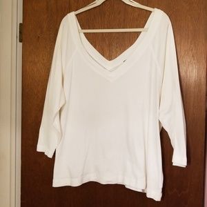 Size XXL Eddie Bauer Woman Deep V Neck!!